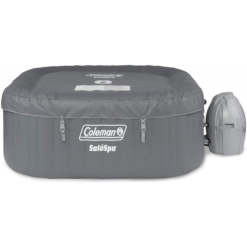 Coleman 15442-BW SaluSpa 4 Person Portable Inflatable Outdoor ...